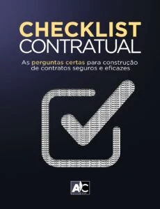 Capa do material Checklist Contratual