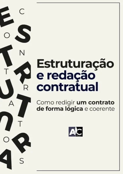 Capa do material Estruturação e Redação Contratual