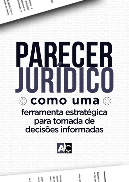 Capa do material Parecer Jurídico como ferramenta estratégica